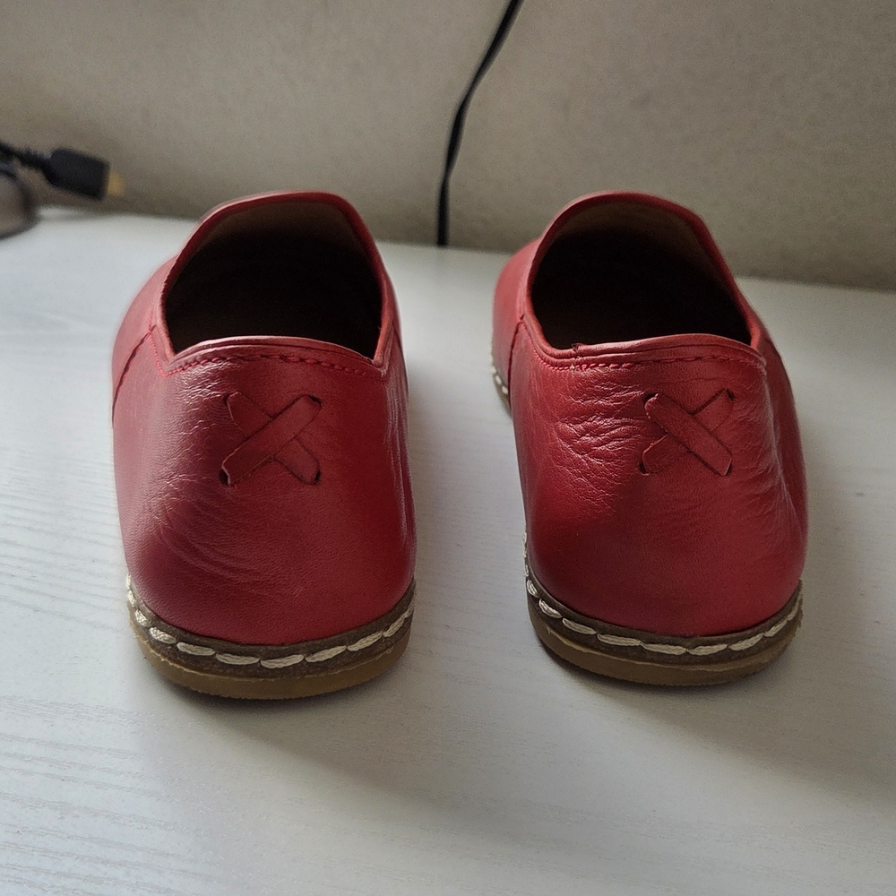 Charix Red Slip On Shoes Excellent Condition - Picture 5 of 15